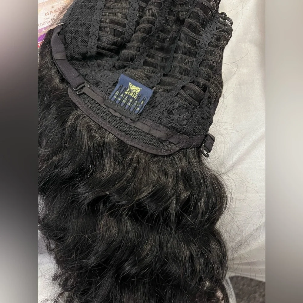 Brazilian Natural 100% Human Lace Front Wig - Picture 2 of 14